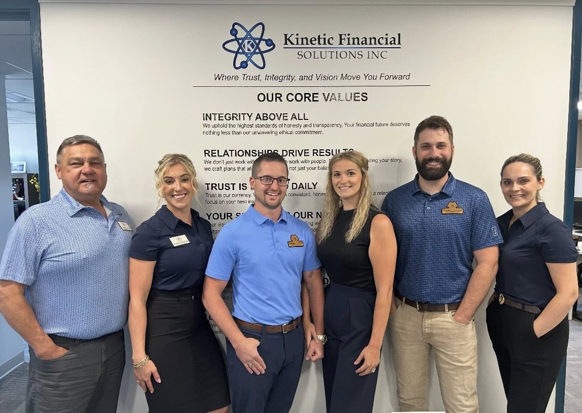 Kinetic Financial team ready to help families