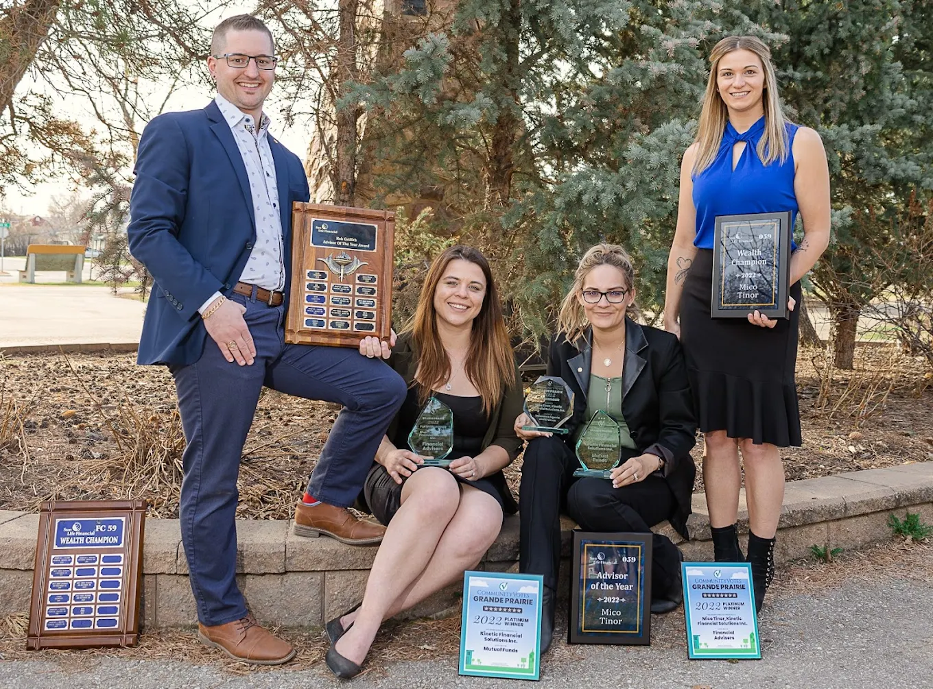 Kinetic Financial team working together